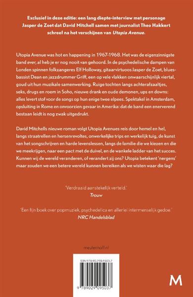 Grote foto utopia avenue boeken overige boeken