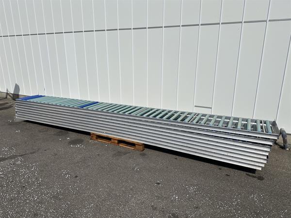 Grote foto alluminium frame rollenbaan 550 x 60 agrarisch transportbanden