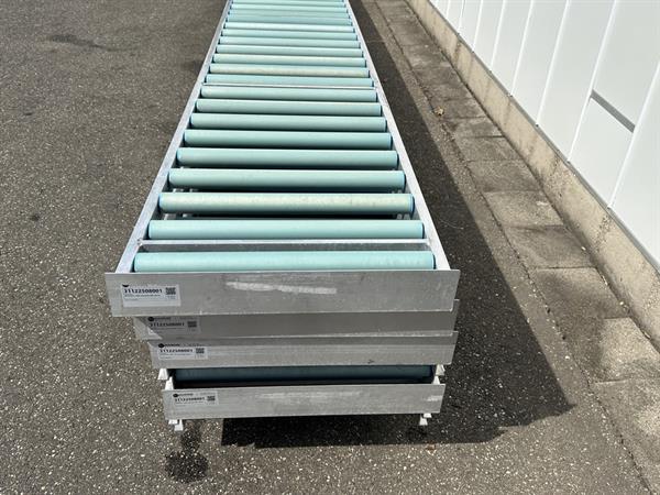 Grote foto alluminium frame rollenbaan 550 x 60 agrarisch transportbanden