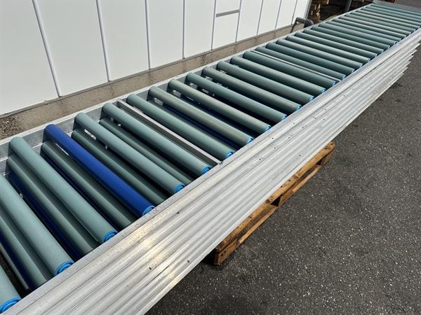 Grote foto alluminium frame rollenbaan 550 x 60 agrarisch transportbanden