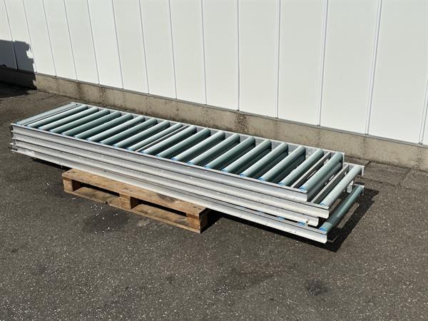 Grote foto rollenbaan 260 x 60 cm agrarisch transportbanden