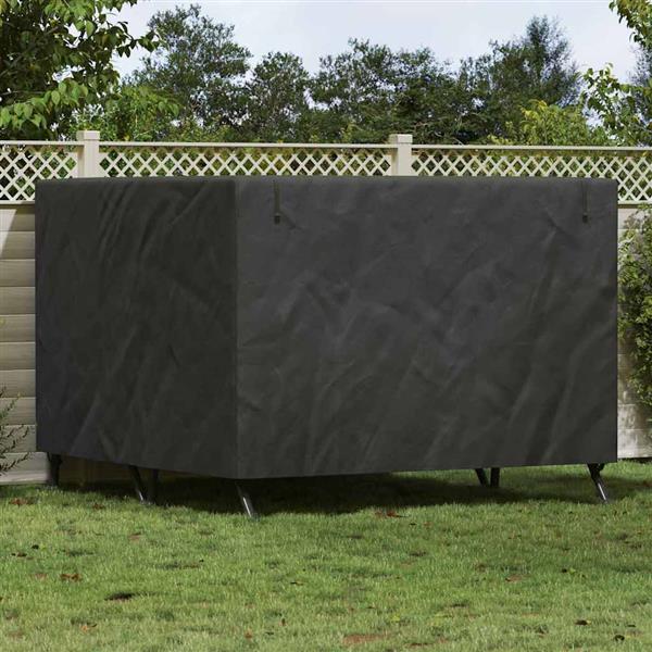Grote foto vidaxl hoes voor buitenschommel 250 x 250 x 160 cm 420d oxford stof tuin en terras tuinmeubelen