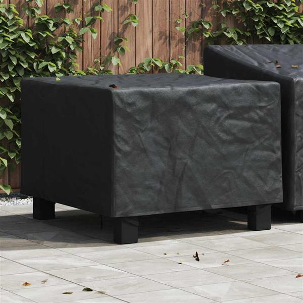 Grote foto vidaxl hoes voor tuinmeubelen zwart 99 x 99 x 60 cm 420d oxford stof tuin en terras tuinmeubelen