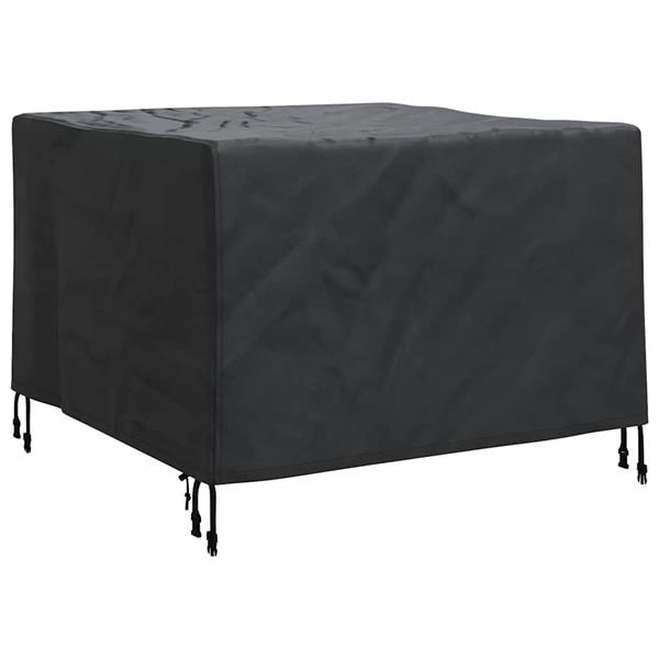 Grote foto vidaxl hoes voor tuinmeubelen zwart 99 x 99 x 60 cm 420d oxford stof tuin en terras tuinmeubelen