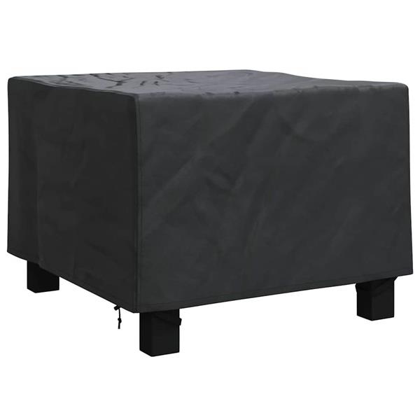 Grote foto vidaxl hoes voor tuinmeubelen zwart 99 x 99 x 60 cm 420d oxford stof tuin en terras tuinmeubelen