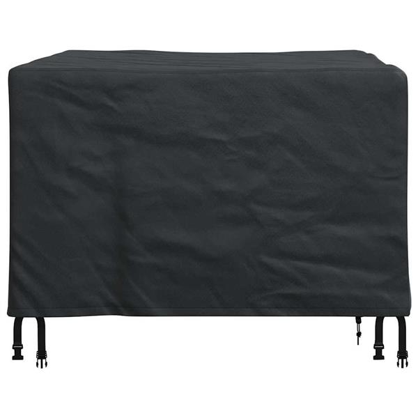 Grote foto vidaxl hoes voor tuinmeubelen zwart 99 x 99 x 60 cm 420d oxford stof tuin en terras tuinmeubelen