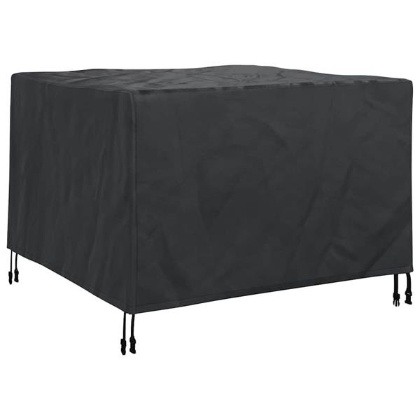 Grote foto vidaxl hoes voor tuinmeubelen zwart 99 x 99 x 60 cm 420d oxford stof tuin en terras tuinmeubelen