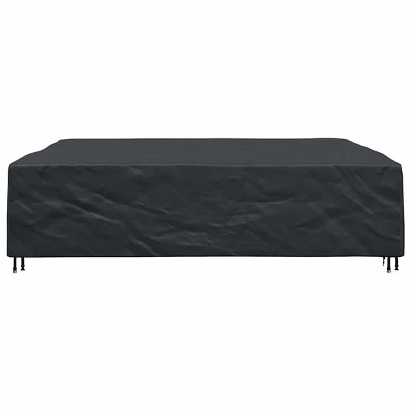 Grote foto vidaxl hoes voor tuinmeubelen zwart 300 x 300 x 70 cm 210d tuin en terras tuinmeubelen