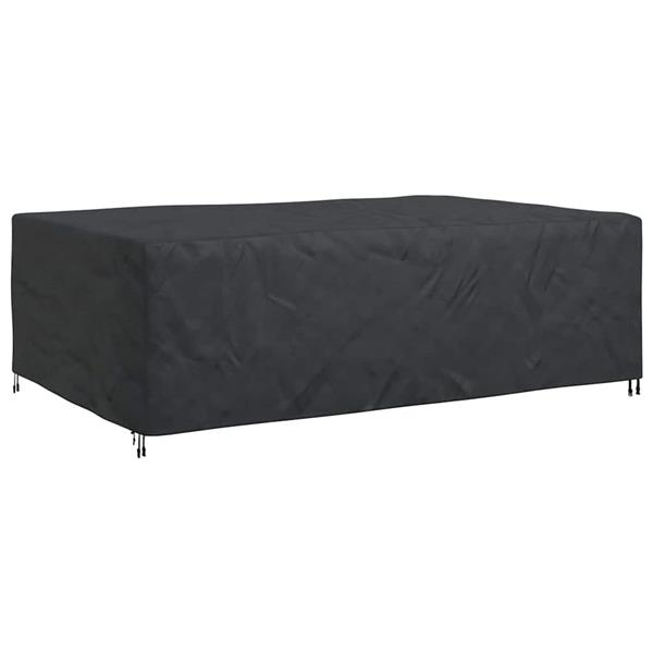 Grote foto vidaxl hoes voor tuinmeubelen zwart 300 x 200 x 90 cm 210d tuin en terras tuinmeubelen