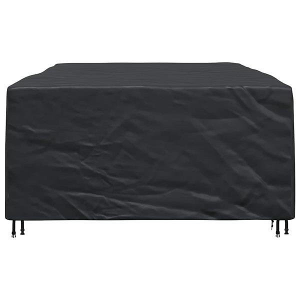 Grote foto vidaxl hoes voor tuinmeubelen zwart 300 x 200 x 90 cm 210d tuin en terras tuinmeubelen
