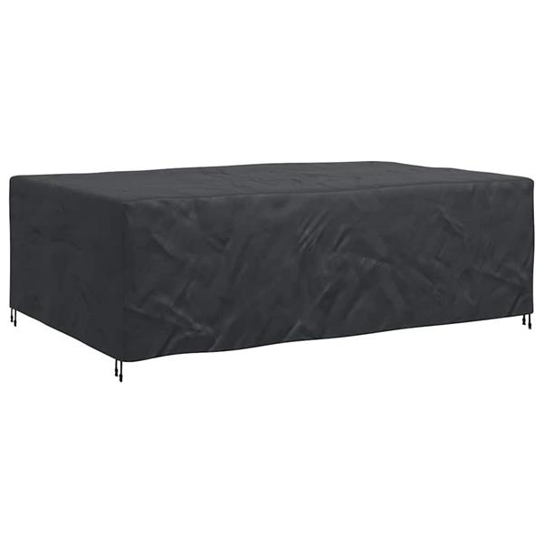 Grote foto vidaxl hoes voor tuinmeubelen zwart 300 x 200 x 90 cm 210d tuin en terras tuinmeubelen