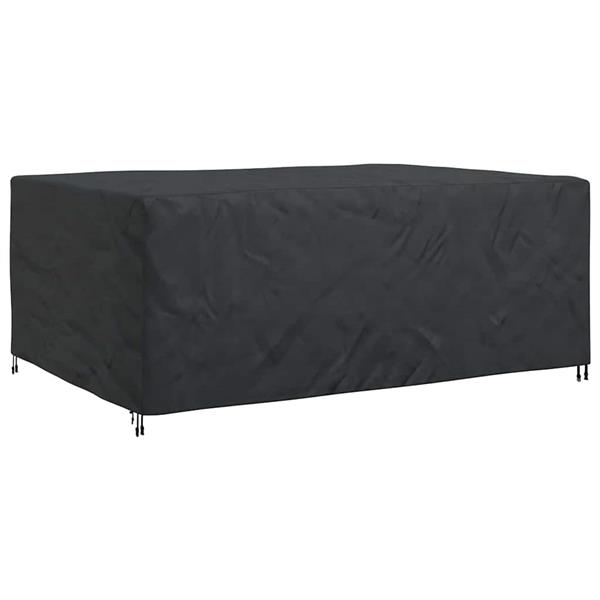 Grote foto vidaxl hoes voor tuinmeubelen zwart 270 x 180 x 90 cm 420d tuin en terras tuinmeubelen