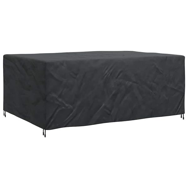 Grote foto vidaxl hoes voor tuinmeubelen zwart 270 x 180 x 90 cm 420d tuin en terras tuinmeubelen