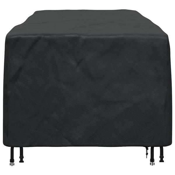 Grote foto vidaxl hoes voor tuinmeubelen zwart 270 x 110 x 70 cm 600d tuin en terras tuinmeubelen