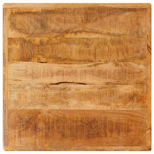 Grote foto vidaxl bistrotafel bruin 50 x 50 x 76 cm massief mangohout huis en inrichting eettafels