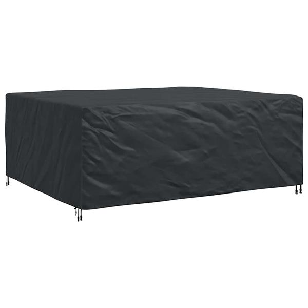 Grote foto vidaxl hoes voor tuinmeubelen zwart 250 x 210 x 90 cm 420d tuin en terras tuinmeubelen