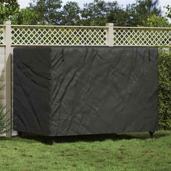 Grote foto vidaxl hoes voor buitenschommel 220 x 150 x 150 cm 420d oxford stof tuin en terras tuinmeubelen