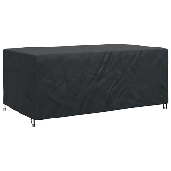 Grote foto vidaxl hoes voor tuinmeubelen zwart 240 x 110 x 70 cm 420d tuin en terras tuinmeubelen