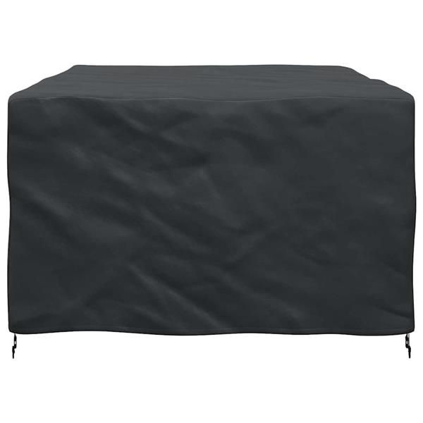 Grote foto vidaxl hoes voor tuinmeubelen zwart 220 x 150 x 85 cm 600d tuin en terras tuinmeubelen