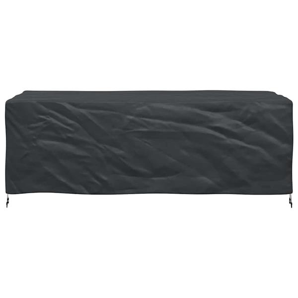 Grote foto vidaxl hoes voor tuinmeubelen zwart 220 x 110 x 70 cm 600d tuin en terras tuinmeubelen