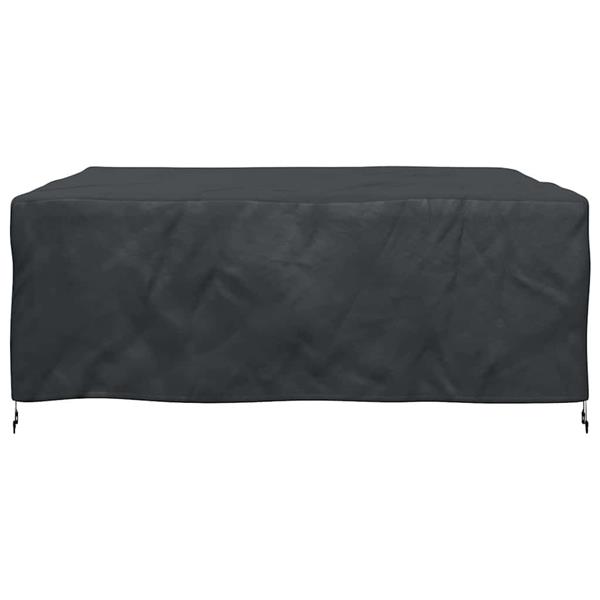 Grote foto vidaxl hoes voor tuinmeubelen zwart 210 x 200 x 70 cm 210d tuin en terras tuinmeubelen