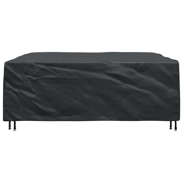 Grote foto vidaxl hoes voor tuinmeubelen zwart 210 x 200 x 70 cm 210d tuin en terras tuinmeubelen