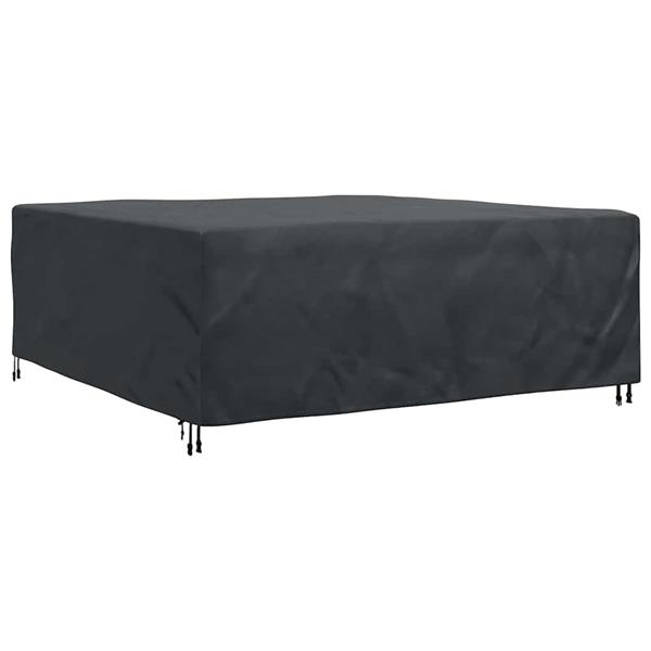 Grote foto vidaxl hoes voor tuinmeubelen zwart 210 x 200 x 70 cm 210d tuin en terras tuinmeubelen
