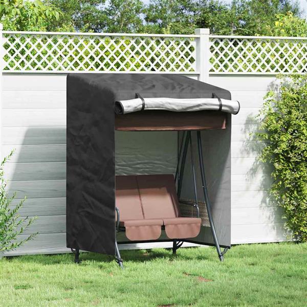 Grote foto vidaxl hoes voor buitenschommel 120 x 90 x 155 cm 420d oxford stof tuin en terras tuinmeubelen