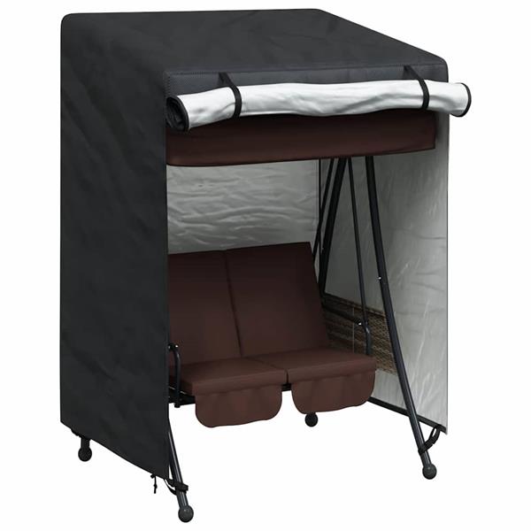 Grote foto vidaxl hoes voor buitenschommel 120 x 90 x 155 cm 420d oxford stof tuin en terras tuinmeubelen