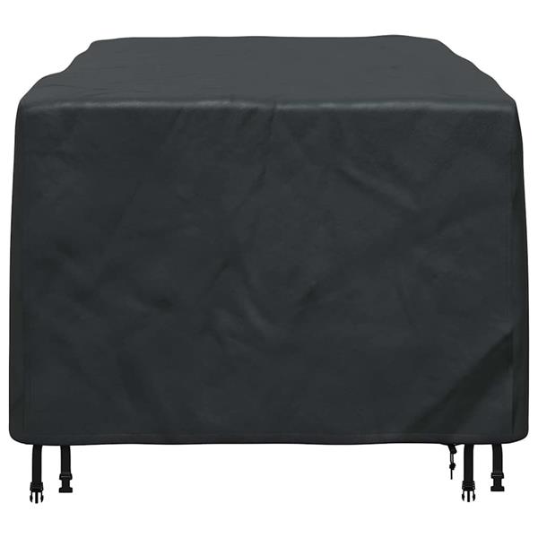 Grote foto vidaxl hoes voor tuinmeubelen zwart 200 x 110 x 70 cm 210d tuin en terras tuinmeubelen