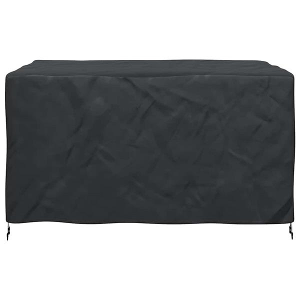 Grote foto vidaxl hoes voor tuinmeubelen zwart 180 x 150 x 85 cm 420d tuin en terras tuinmeubelen
