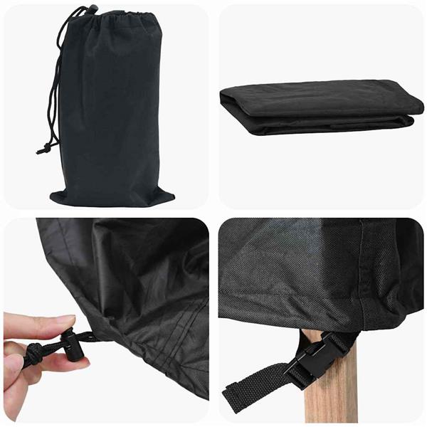 Grote foto vidaxl hoes voor tuinmeubelen 210 x 74 x 40 cm 600d oxford stof tuin en terras tuinmeubelen