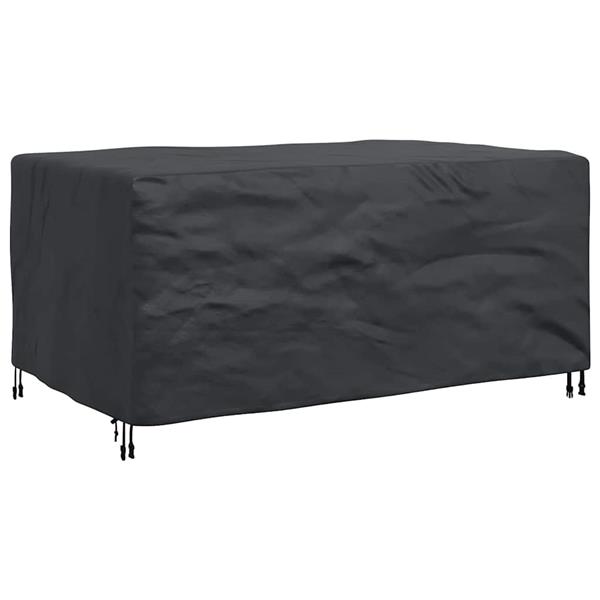 Grote foto vidaxl hoes voor tuinmeubelen zwart 172 x 113 x 73 cm 420d tuin en terras tuinmeubelen