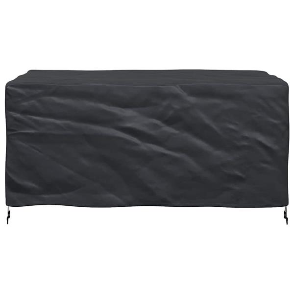 Grote foto vidaxl hoes voor tuinmeubelen zwart 170 x 100 x 70 cm 600d tuin en terras tuinmeubelen