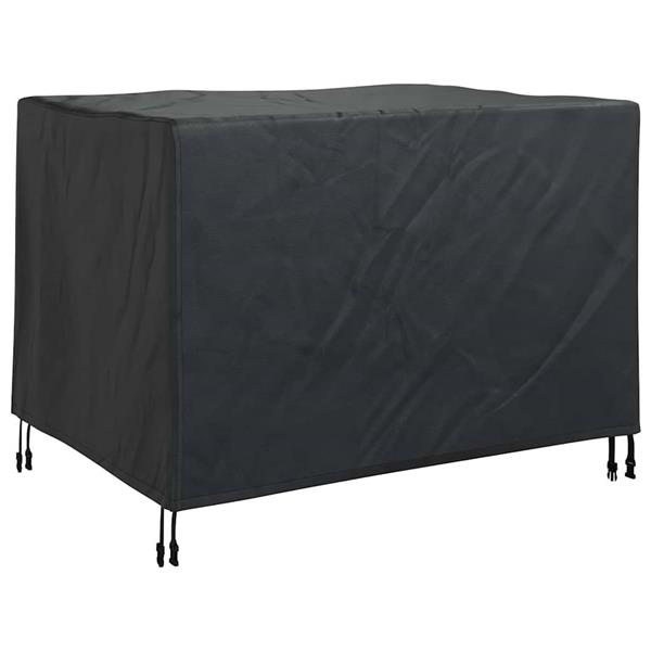 Grote foto vidaxl hoes voor tuinmeubelen zwart 110 x 84 x 70 cm 600d oxford stof tuin en terras tuinmeubelen