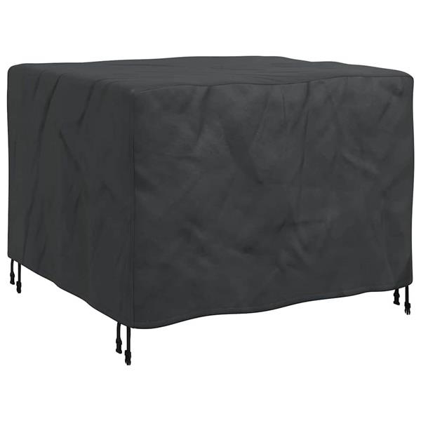 Grote foto vidaxl hoes voor tuinmeubelen zwart 100 x 100 x 70 cm 600d tuin en terras tuinmeubelen