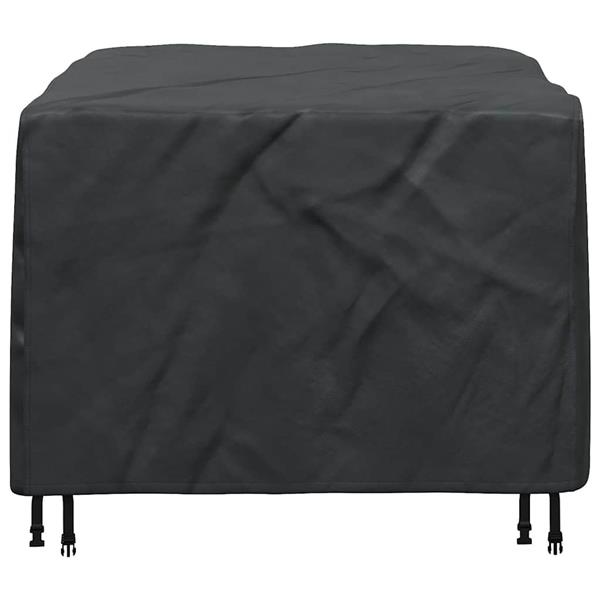 Grote foto vidaxl hoes voor tuinmeubelen zwart 100 x 100 x 70 cm 600d tuin en terras tuinmeubelen