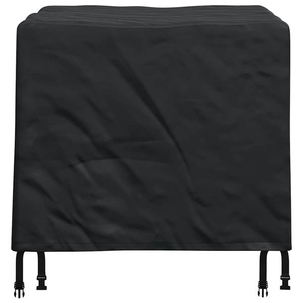 Grote foto vidaxl hoes voor tuinmeubelen zwart 82 x 82 x 65 cm 600d oxford stof tuin en terras tuinmeubelen
