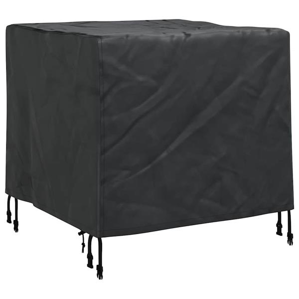 Grote foto vidaxl hoes voor tuinmeubelen zwart 82 x 82 x 65 cm 600d oxford stof tuin en terras tuinmeubelen