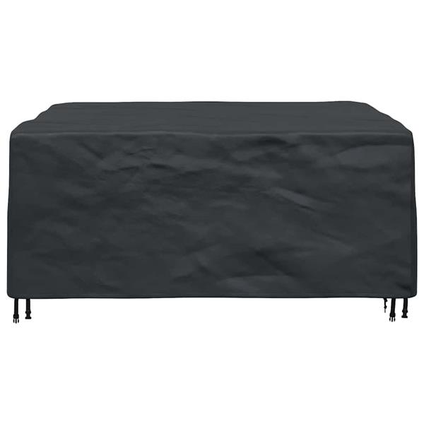 Grote foto vidaxl hoes voor tuinmeubelen zwart 200 x 150 x 85 cm 420d tuin en terras tuinmeubelen