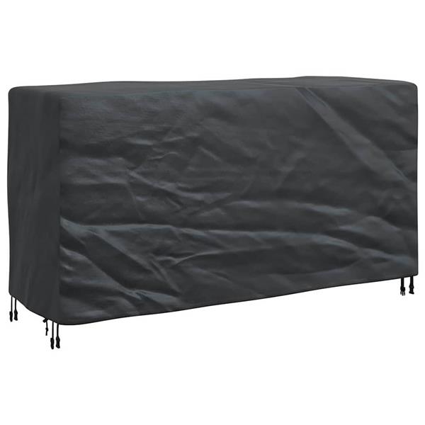 Grote foto vidaxl hoes voor tuinmeubelen zwart 180 x 70 x 90 cm 420d tuin en terras tuinmeubelen
