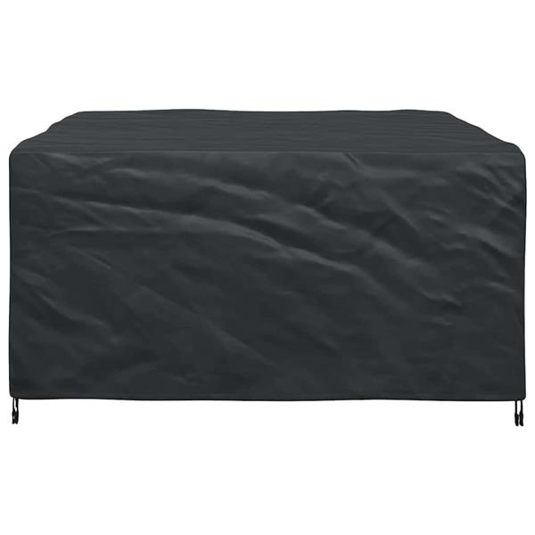Grote foto vidaxl hoes voor tuinmeubelen zwart 180 x 190 x 85 cm 210d tuin en terras tuinmeubelen