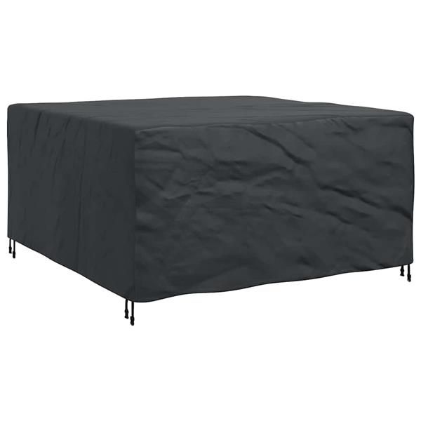 Grote foto vidaxl hoes voor tuinmeubelen zwart 180 x 190 x 85 cm 210d tuin en terras tuinmeubelen