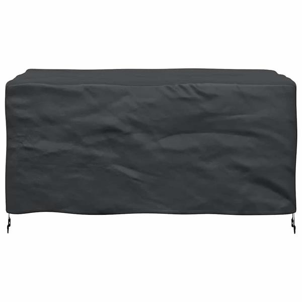 Grote foto vidaxl hoes voor tuinmeubelen zwart 160 x 100 x 70 cm 600d tuin en terras tuinmeubelen