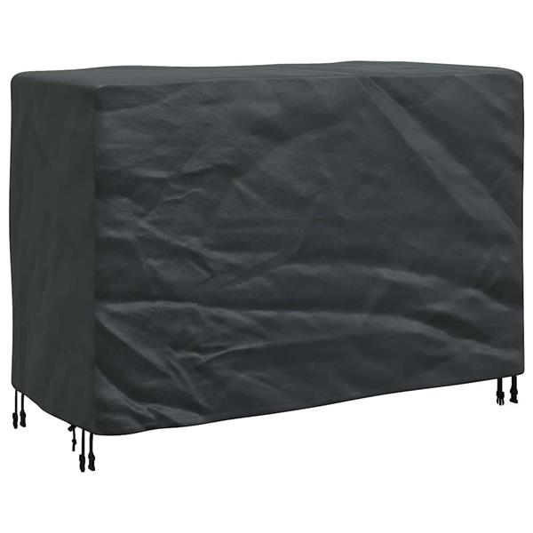 Grote foto vidaxl hoes voor tuinmeubelen zwart 140 x 70 x 90 cm 210d tuin en terras tuinmeubelen