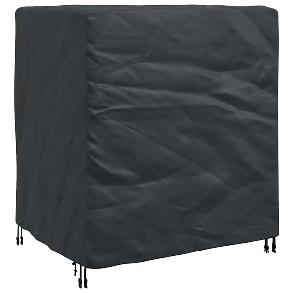 Grote foto vidaxl hoes voor tuinmeubelen zwart 116 x 100 x 120 cm 600d tuin en terras tuinmeubelen