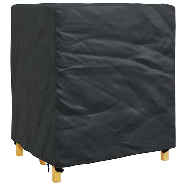 Grote foto vidaxl hoes voor tuinmeubelen zwart 116 x 100 x 120 cm 600d tuin en terras tuinmeubelen