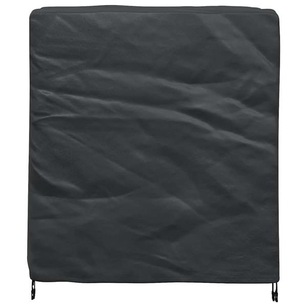 Grote foto vidaxl hoes voor tuinmeubelen zwart 116 x 100 x 120 cm 600d tuin en terras tuinmeubelen