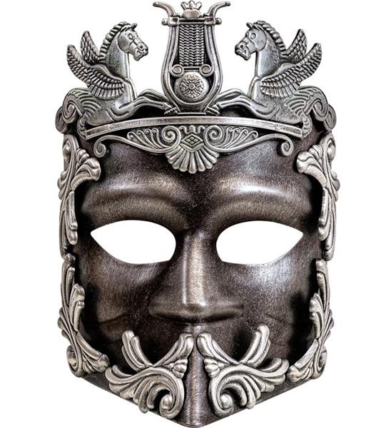 Grote foto masker grieks romeins zilver verzamelen overige verzamelingen
