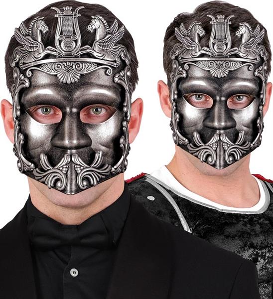 Grote foto masker grieks romeins zilver verzamelen overige verzamelingen